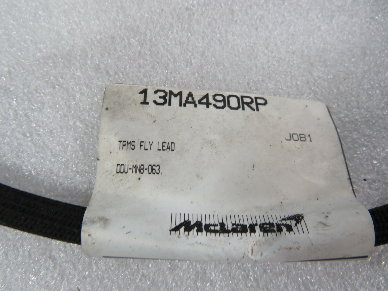 Mclaren 600LT, Pigtail Sensor Wire Harness, Used, P/N 13MA490RP