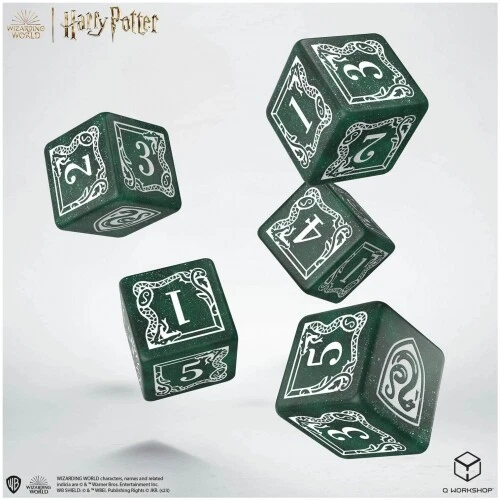 Harry Potter - Dados Y Bolsa De Slytherin - Inglés - Imagen 2 de 3