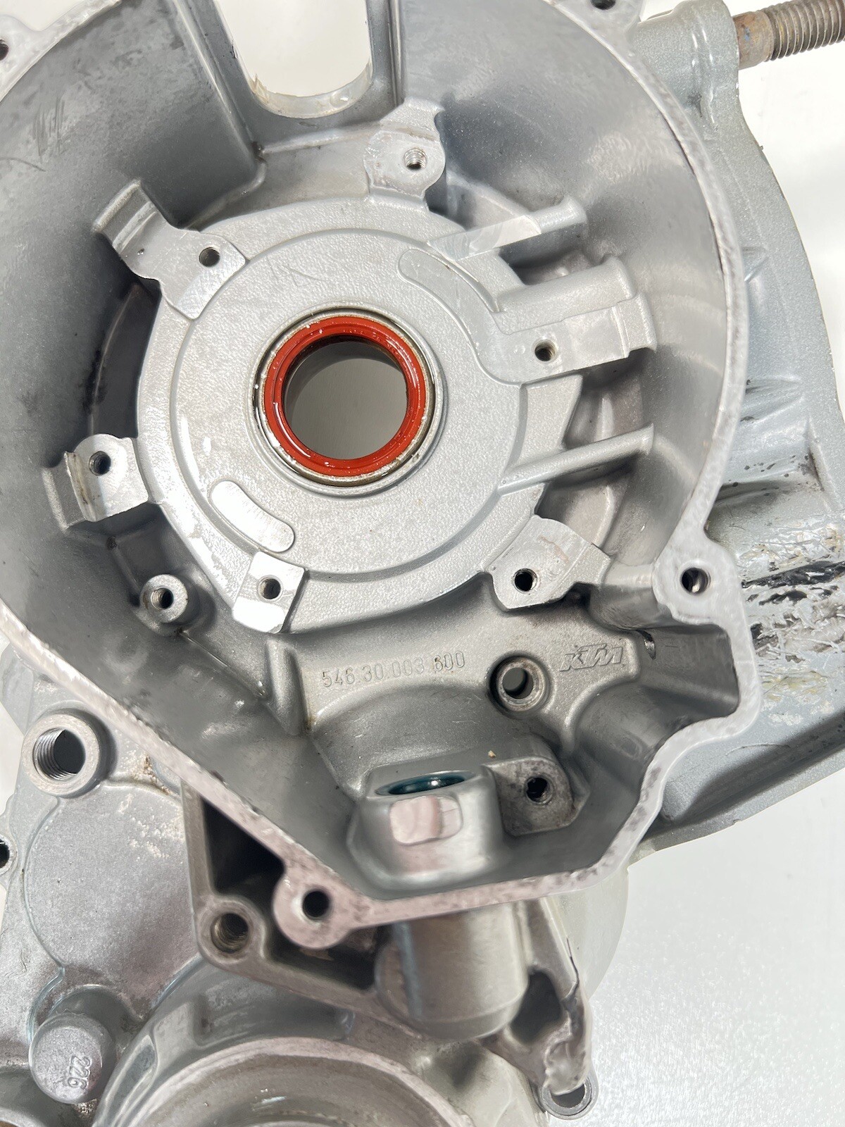 1995 KTM 300 EXC Left Side Engine Motor Crankcase Crank Case  