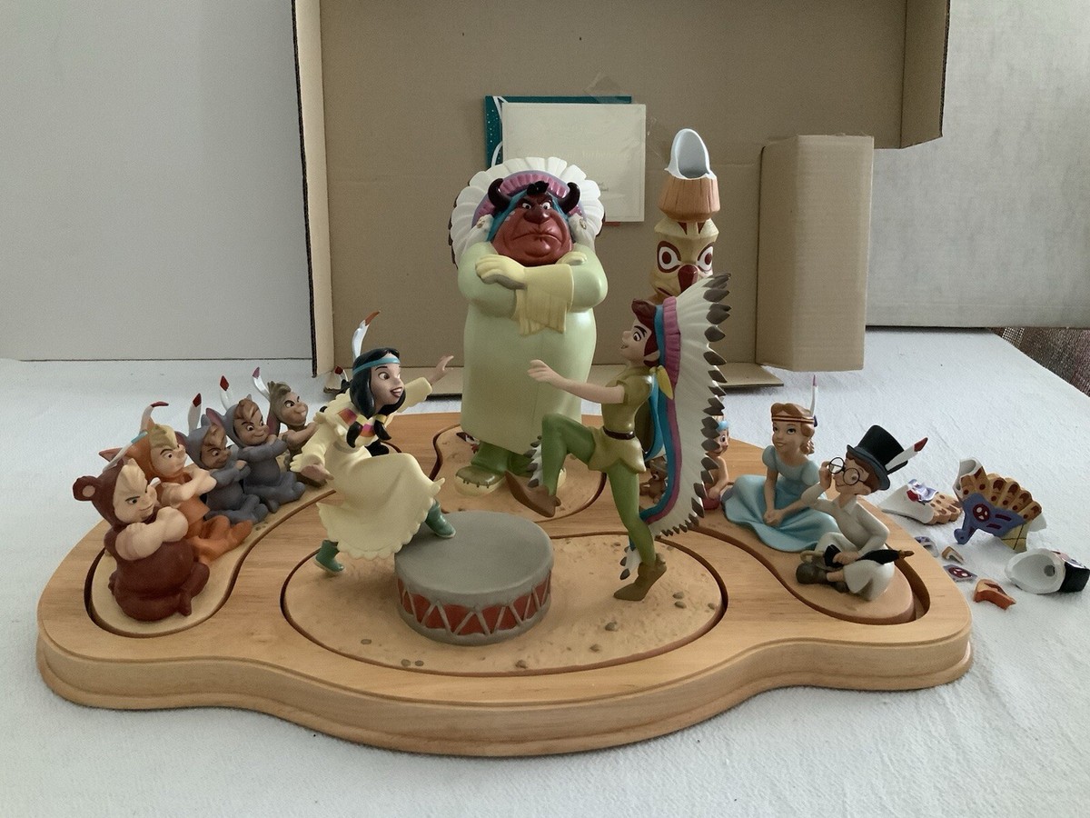 WDCC ピーターパン Peter Pan 決闘 陶器製 フィギュア WDCC ピーターパン Peter Pan 決闘 陶器製 フィギュア