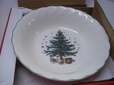 Nikko Happy Holidays Vegetable Bowl 9.5"