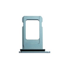 For Apple iPhone XR Replacement Sim Card Tray  Blue UK Stock genuine part
