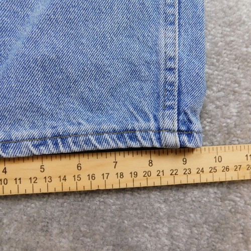 Vintage Wrangler Denim Shorts Kids 16 Actual 27x10 Blue Jean Knee Bermuda USA - Picture 6 of 10