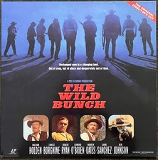 USED THE WILD BUNCH - 1969 LASERDISC 2-LD / 3 SIDES WIDESCREEN 2.35 14034 