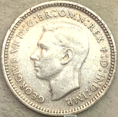 Collectible 1944 Australia 3 Pence – Scarce San Francisco Mint