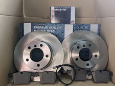 Dischi freno anteriori + pastiglie + filo per BMW Serie 3 F34 320d 2013-2019