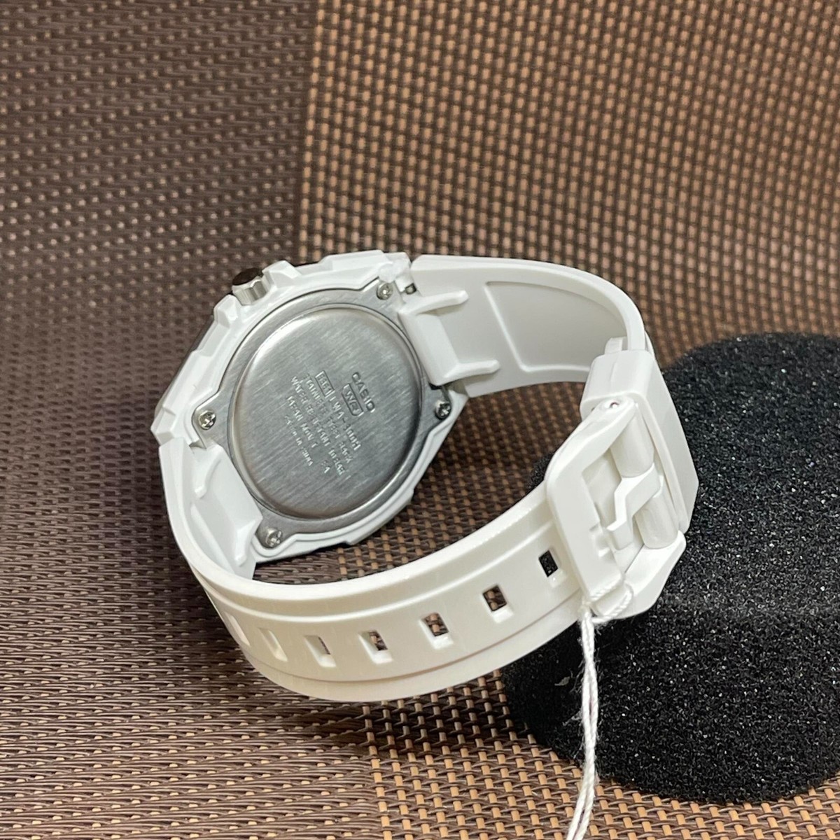 Casio LWA-300H-7E White Analog Resin Metal Bezel Analog Kids Girl