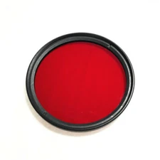 52mm 610nm IR Infrared Long Pass Optical Filter HB610 RG610 Red Glass 