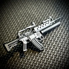 1:12 AR SLABSIDE Weapon For G.I. Joe Classified Action Figures GA578 FIXED mag