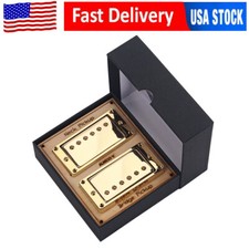 Gold Sealed Humbucker Pickup Alnico V For Les Paul LP Guitar