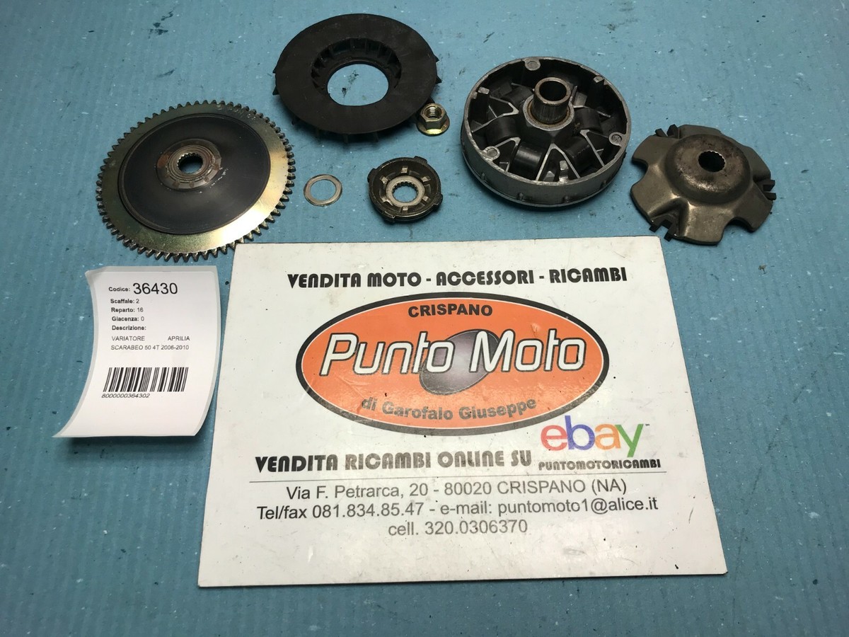 ⭐︎ Variatore puleggia mobile completo Aprilia Scarabeo 50 4t