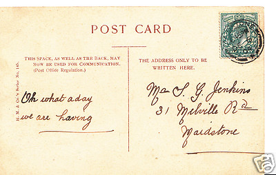 Genealogie Postkarte - Familiengeschichte - Jenkins - Maidstone - Kent BX195