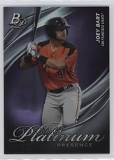 2019 Bowman Platinum Wal-Mart Presence Purple Foil /250 Joey Bart #PP-6 u6m