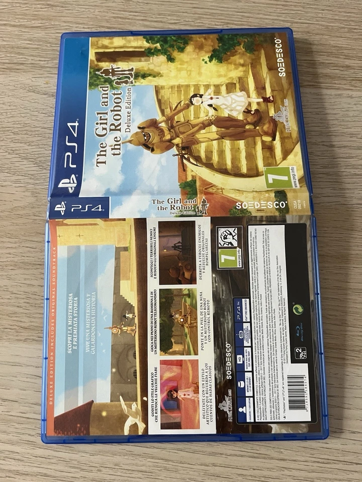 THE GIRL AND THE ROBOT DELUXE - PLAYSTATION 4 PS4 PLAY STATION PAL ESPAÑA RARO, foto 4 de 4