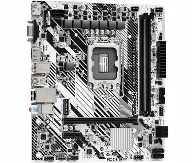 Motherboard Micro ATX ASRock H610M-HDV/M.2+ D5 Intel Socket 1700 DDR5