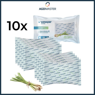 Raumentfeuchter Nachfüllpack 10x 250g Lemongrasduft 3 Monate Wessper Humifill