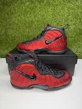 Nike Air Foamposite Pro University Red Size 6.5y GS Sneakers 2016 644792-604