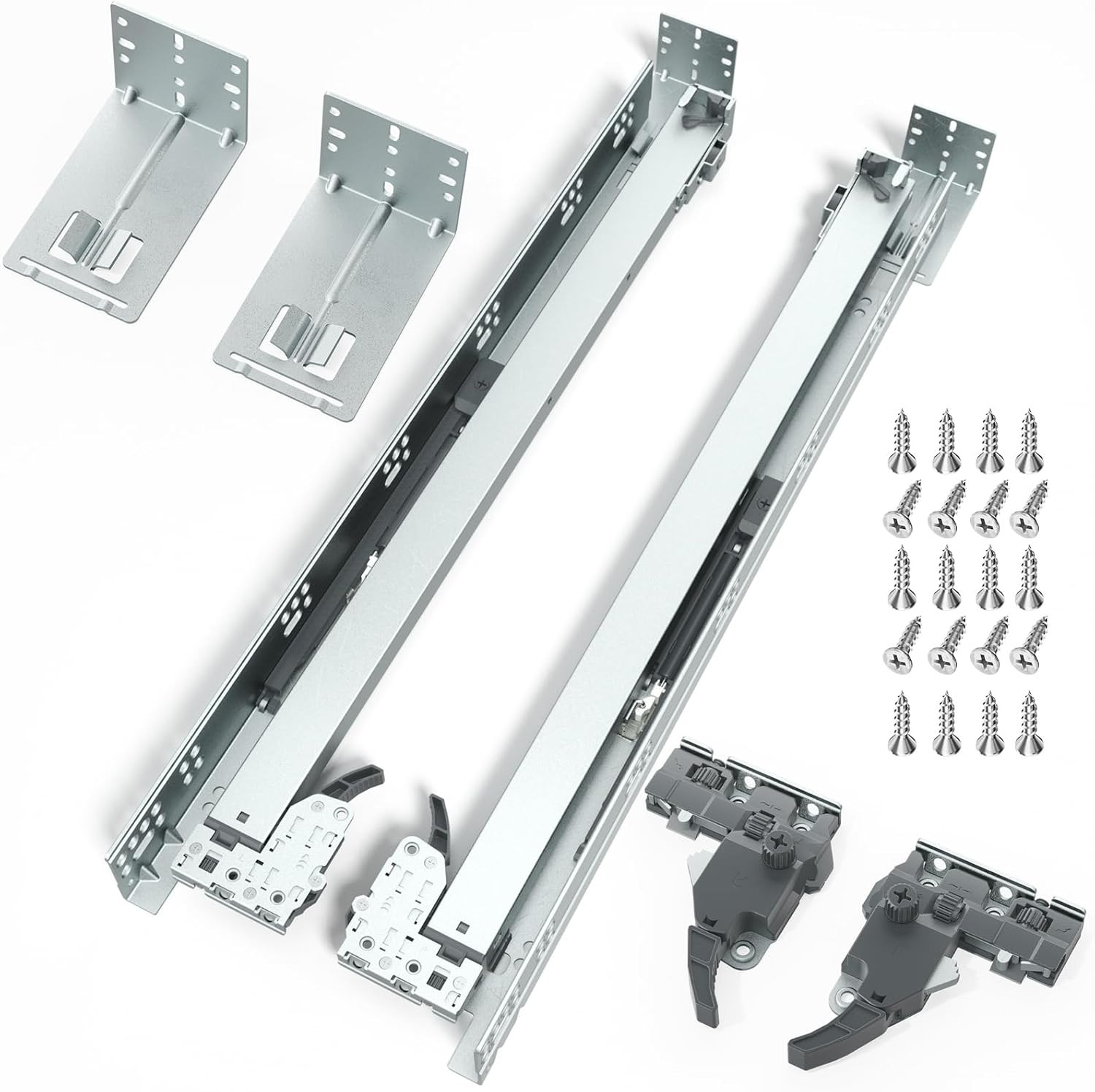 - 6 Pairs, 100lb Capacity, Adjustable