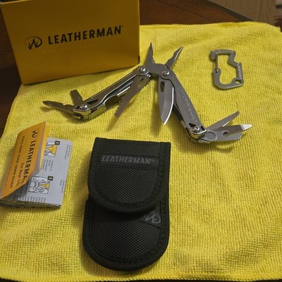 Leatherman Sidekick Multi-Tool w/ Sheath, Box & Carabiner 
