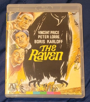 The Raven Blu-Ray Arrow Video Region B 2105 UK Vincent Price