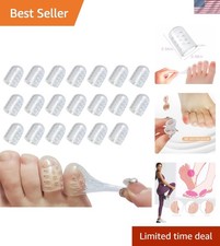 Silicone Toe Protectors Kit - Clear, Soft, Reusable