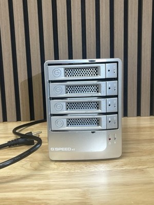 NO DRIVES G-Technology G-SPEED eS 4-Bay 3.5'' eSATA Drive Enclosure Aluminum