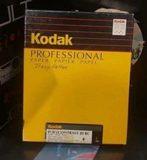 Vintage Kodak Professional Paper Polycontrast III RC 10x8  100 Sheets Semi Matte