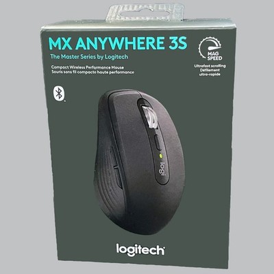 Logitech MX Anywhere 3S Compact 8K DPI Programmable USB-C BT Wireless Mouse
