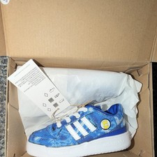 adidas Forum Low EL I Kids Blue Sneakers Bart Simpson The Simpsons Size 6K