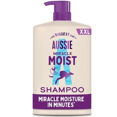 Miracle Moist Shampoo 1L, XXL Vorteilspack. Feuchtigkeitsspendende Formel zur Wiederbelebung & Re...