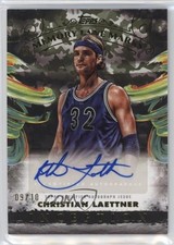 2024-25 Topps Inception Memory Lane Marks Camo /10 Christian Laettner Auto 1co7