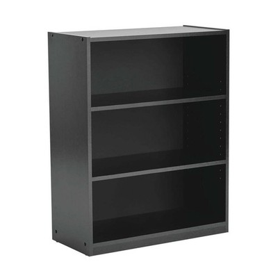 3-Shelf Bookcase Storage with Adjustable Shelves Book Shelf Small Spaces