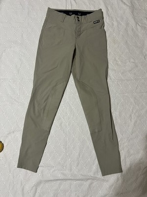 Kerrits Breeches Women S Tan Crossover II Full Seat Equestrian Horseback Pants