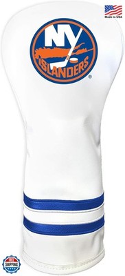 Team Golf NHL White Vintage Fairway Golf Club Headcover Form Fitting