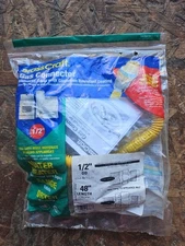 New BrassCraft CSSD44-48 P 1/2" MIP x 1/2" MIP 48-Inch Gas Appliance Connector