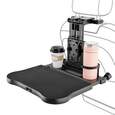 Car Seat Tray Table, Foldable Travel Tray Auto Backseat Laptop Desk with Non-...