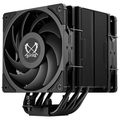 6000DBE) - SCYTHE MUGEN 6 DUAL FAN BLACK EDITION CPU AIR COOLER (SCMG