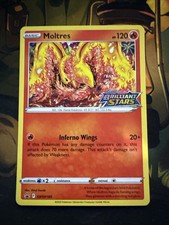 Pokemon Moltres Stamped Holo SWSH185 Brilliant Stars Promo battle Deck NM on eBay
