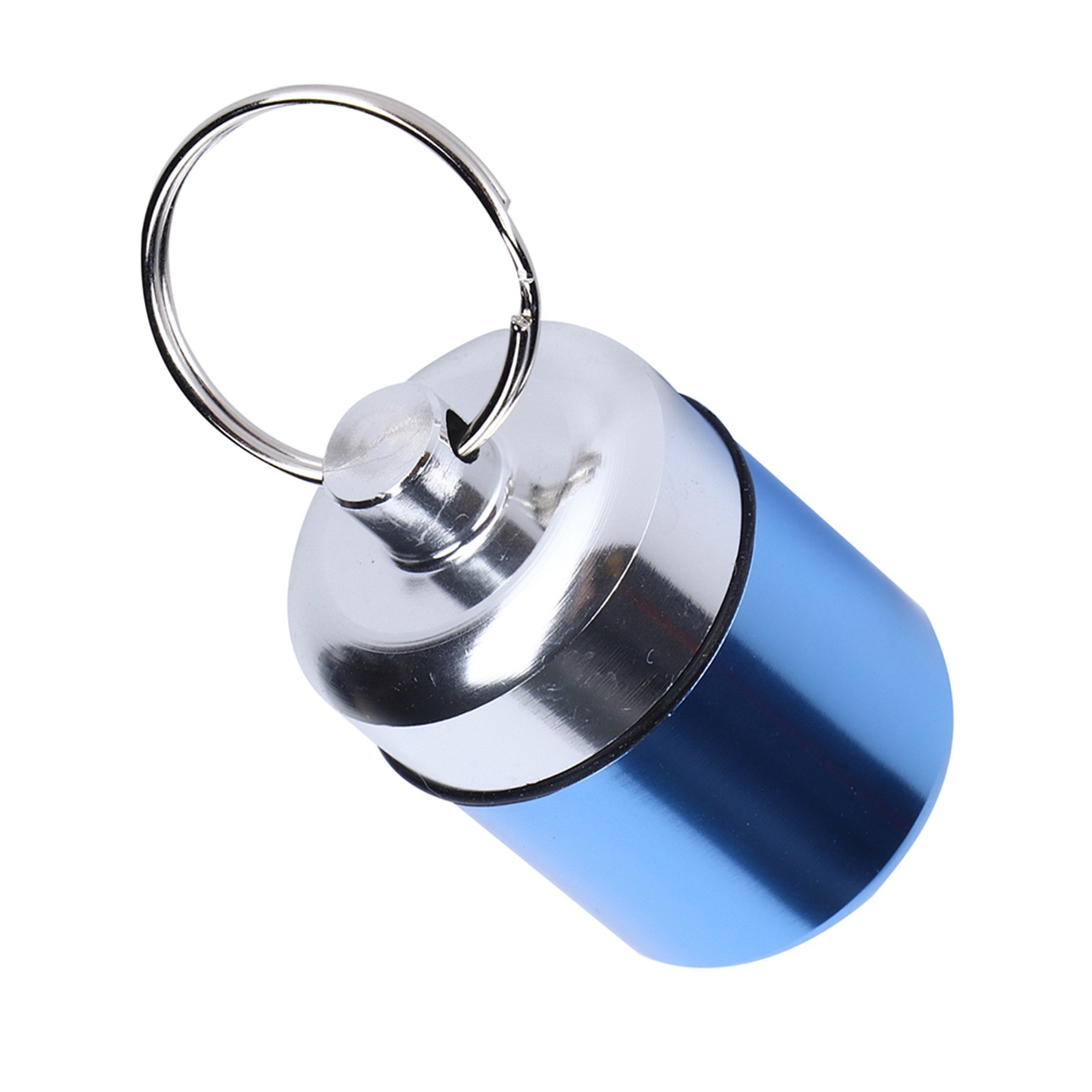 Waterproof Medicine Box Aluminium Alloy Mini Pills Case Holder For Swimming Pool