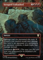 Isengard Unleashed (Borderless Surge Foil) #539 - The Lord of the Rings: Tales of Middle-earth Commander