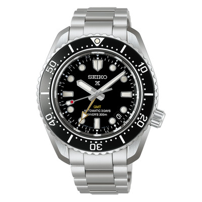 Seiko Prospex Sea 1968 Heritage Diver's GMT SS 42 MM Black Dial Watch HBC002J1