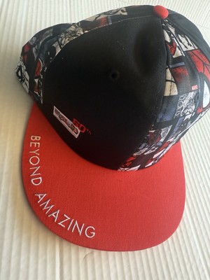 Marvel Spider-Man 60th Anniversary Hat Cap-Beyond Amazing- New With Tags-Adult