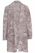 Lace Dusky Pink Jacket  Myrine  Antwerp Long Line  jo
