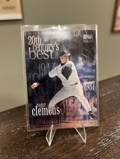 Roger Clemens Insert! 2000 Topps - 20th Century's Best - New York Yankees Card