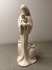 Vintage Planter Haeger Pottery Madonna and Child Ivory Religious USA 11" Tall