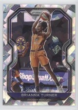 2021 Panini Prizm WNBA Ice Prizm Brianna Turner #25 0o6v