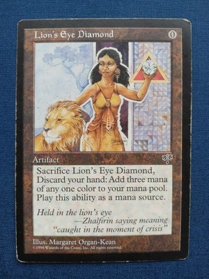 Lion's Eye Diamond Mirage MTG