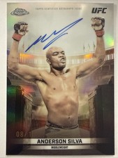 Anderson Silva Cards and Autographed Memorabilia Guide 12