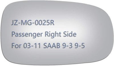 Side Mirror Glass fit for Saab 9-3 9-5 9-3X Right Passenger Mirror Glass