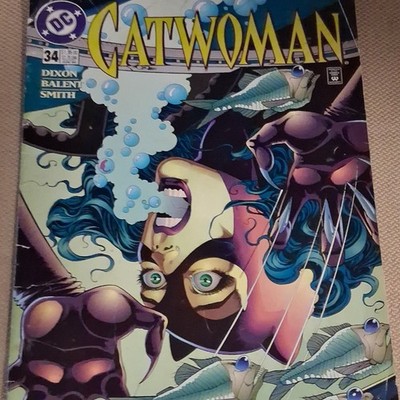 DC Comics Catwoman Issue #34 1996 Dixon Balent Smith Modern Age Comic Book
